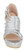 Shiny Rhinestone Glitter Beaded Cutout Straps Peep Toe Sexy Fashion Heels