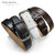 Valley View Classic Buckle Casual Belt Italian Calfskin Genuine Leather Belt 1-1/2"(38mm) Wide