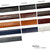 Italian Calfskin Genuine Leather Dress Belt Strap with Snaps 1-3/8"(35mm) Wide