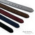 351000 Casual Dress Belt Strap Genuine Suede Leather Belt Strap 1-3/8"(35mm) Wide