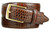 Joseph Gold Men's Dress Belt Solid Brass Buckle Italian Calfskin Genuine Leather Belt 1-3/8"(35mm) Wide