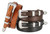 S5539 Antique Floral Engraved Western Buckle Belt Oil Tanned Genuine Leather Ranger Belt