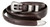 S5664 Silver Engraved Western Buckle Oil Tanned Genuine Leather Ranger Belt