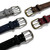 Classic Antique Buckle Men's Suede Belt Genuine Leather Casual Dress Belt 1-3/8"(35mm) Wide