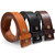 BS001 Replacement Belt Genuine Full Grain Leather Belt Strap Without Slot Hole 1-1/2"(38mm) wide