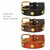 12 Gauge Shotgun Shell Conchos Genuine Full Grain Leather Casual Jean Belt 1-1/2"(38mm) Wide
