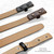 BS19091 Belt Strap For Pressure Buckle "No Holes" Replacement Genuine Leather Dress Belt Strap 1"(25mm) Wide
