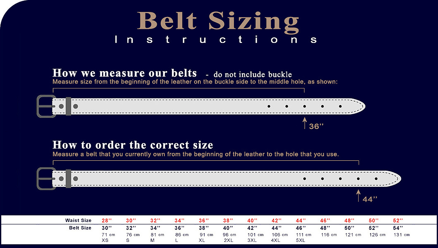 How to Find Your Perfect Belt Size