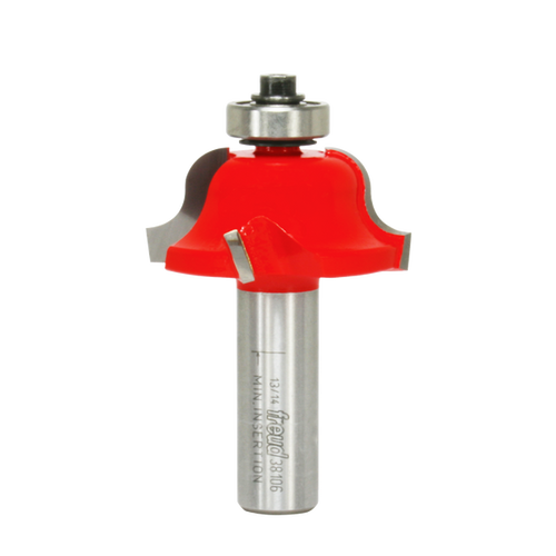 Freud 1-5/8" Quadra-Cut (Dia.) Roman Ogee Bit - 1/2" Shank