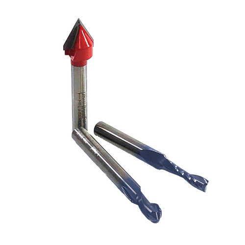 Freud 3-Piece Carving Bit Set - 1/4” Shank