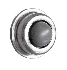 CAL-ROYAL Solid Bras 1" Convex Wall Stop