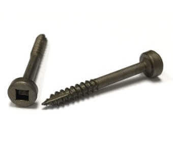 Pocket Hole Assembly Screw - Phillister Head - Square Drive