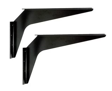 Steel Workstation Bracket - Black - Each