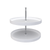 Polymer 2-Shelf Full Circle Lazy Susan