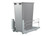 Steel Bottom Mount Pullout Waste Containers Soft-Close