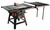 Contractor 1.75HP Saw with 52” Professional T-Glide Fence, Rails & Extension Table