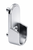 Oval Closet Rod Supports Pin Mounted  - Chrome