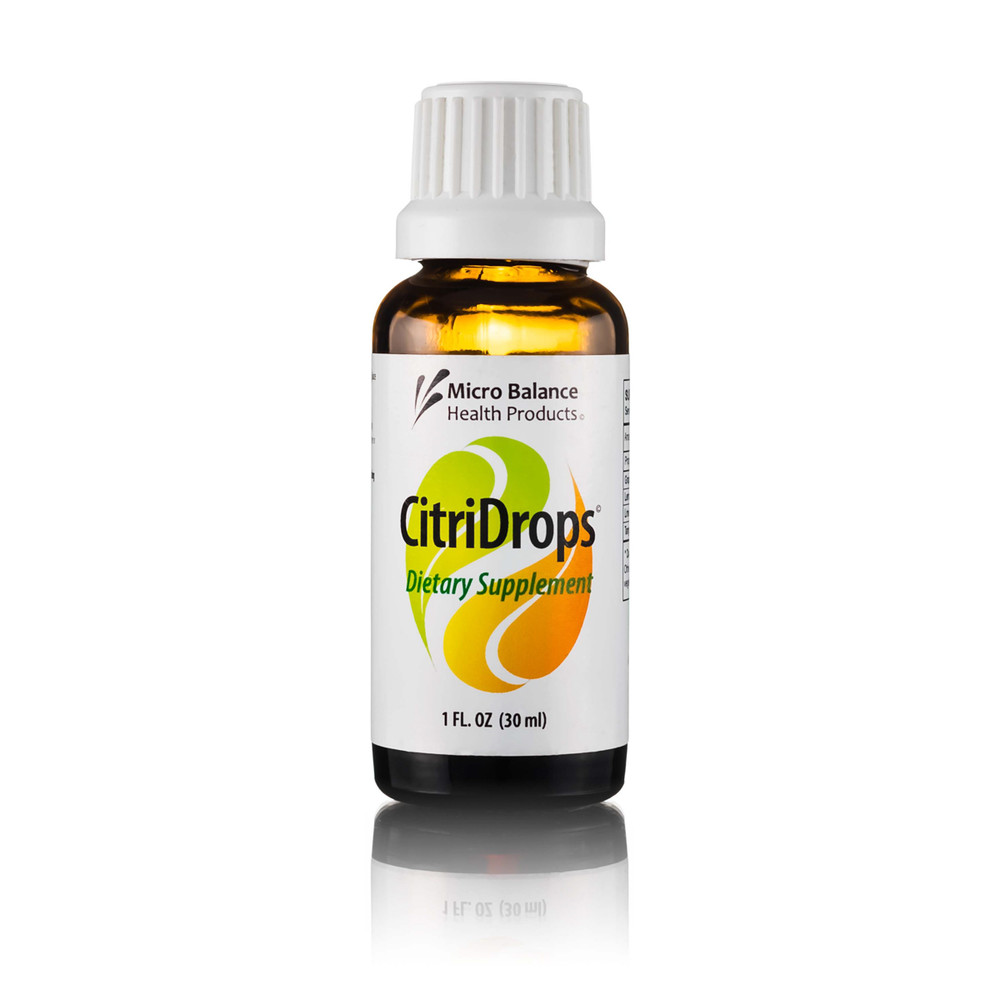 CitriDrops All-Natural Dietary Supplement - Bottle Front