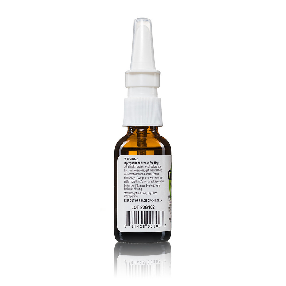 Homeopathic CitriDrops Nasal Spray Case - Back