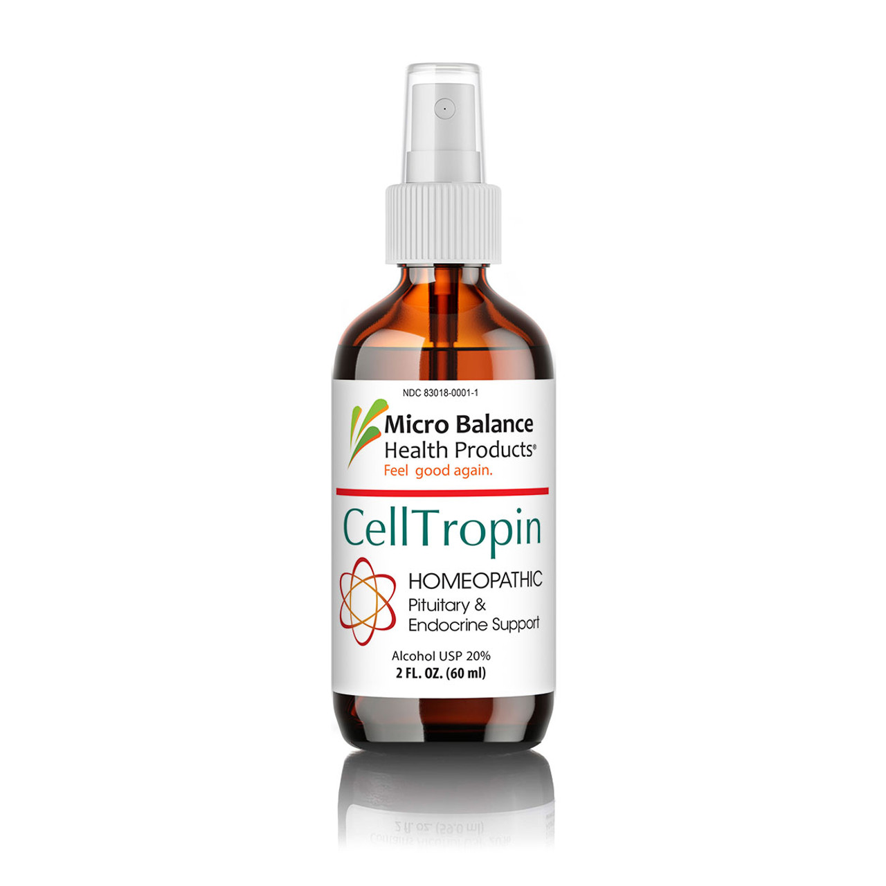 CellTropin Homeopathic Cellular Healing - 12 Unit Case - Bottle Front