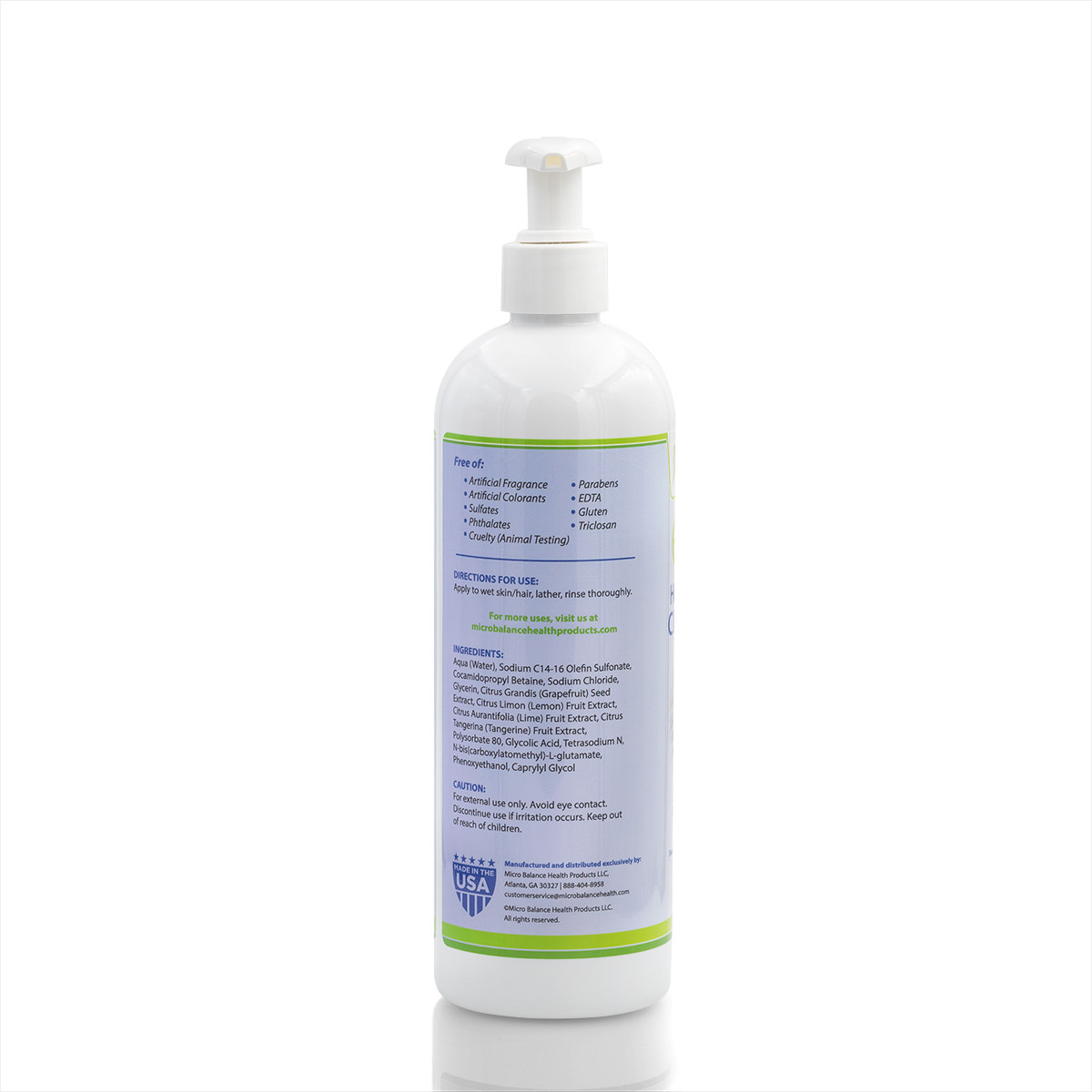 EC3 Head-to-Toe Cleanser Unscented | Micro Balance Health Products