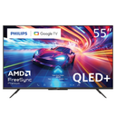 Philips 55" Class 4K 2160p 144Hz QLED+ Google Gaming Smart TV 55PUG7675 
