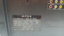 Apex GT2015 20in CRT TV 480i NTSC Composite Coaxial Remote