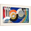 TCL 85" Class NXTVISION Series Frame Art 4K 120Hz QLED Google Smart TV A300W