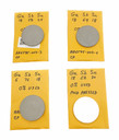 Gallium, Antimony, Tin Alloy Ga Sb Sn 2in .125in Sputtering Targets Lot of 4