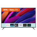 ONN 55in 4K 2160p UHD LED TV Roku 10012586 Very Good