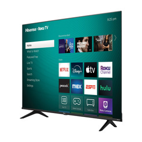 Hisense 75in 4K 2160p 60Hz UHD LED Roku Smart TV 75R6E4 Very Good