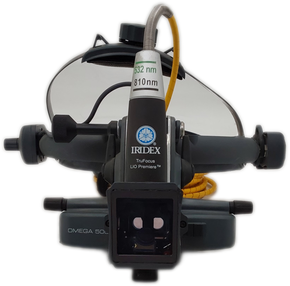 Heine OMEGA 500 Binocular Indirect Ophthalmoscope Headset w Iridex TruFocus