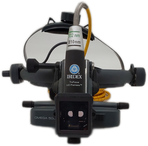 Heine OMEGA 500 Binocular Indirect Ophthalmoscope Headset w Iridex TruFocus