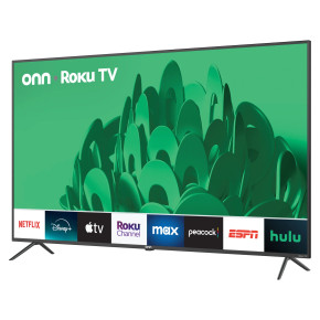 Onn 65 inch 4K 2160p LED Roku Smart TV 100012587 Very Good
