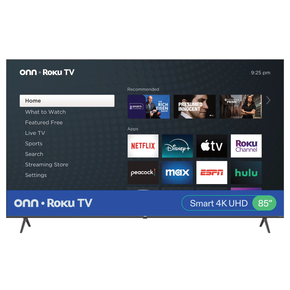ONN 85in 4K 2160p 60Hz UHD LED Smart TV 100150805 Very Good