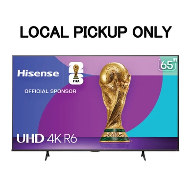 Hisense 65in Class 4K 2160p 60Hz UHD LED Roku Smart TV 65R6E4
