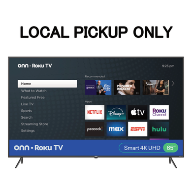 ONN 65" Class 4K 2160p 60Hz UHD LED Smart TV 100012587