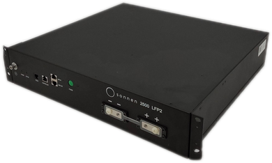 Sonnen 2500 LFP2 LiFePO4 Solar Battery Kit AC/DC Black