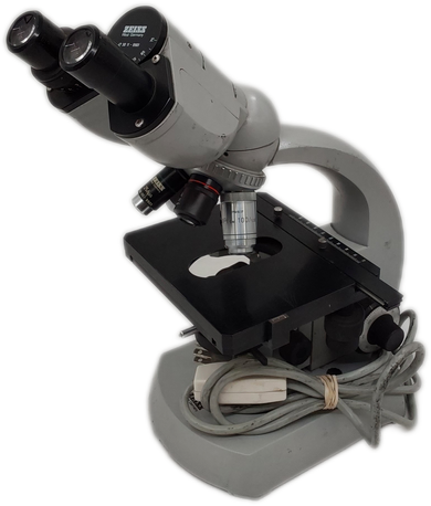 Carl Zeiss 3925 60-9004 Compound Binocular Microscope W/ 5 Objectives