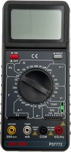 CEN-TECH 11 function digital Multimeter P37772