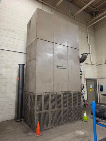 Dravo Hastings LEP-243-G2-1 Make-Up Air Unit Heater 3 Phase HVAC Pump