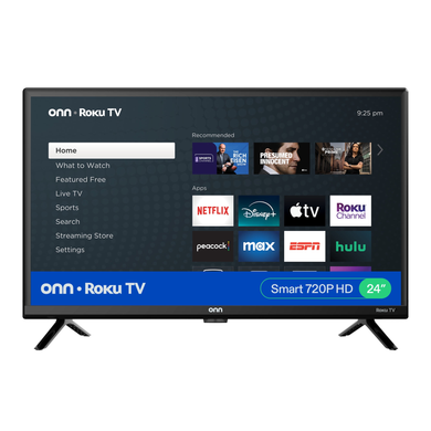 ONN 24" 720p 60Hz LED Smart TV 100012590 [MISSING STANDS]