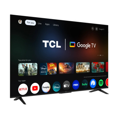 TCL 65in 4K 2160p UHD QLED TV 60Hz Smart Google TV 65Q51K Very Good