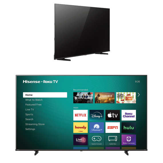 Hisense 75" Class 4K 2160p 60Hz QLED Roku Smart TV 75H5QBR