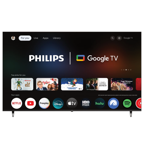 Philips 75" Class 4K 2160p 60Hz UHD Google Smart TV 75PUL7552/F7