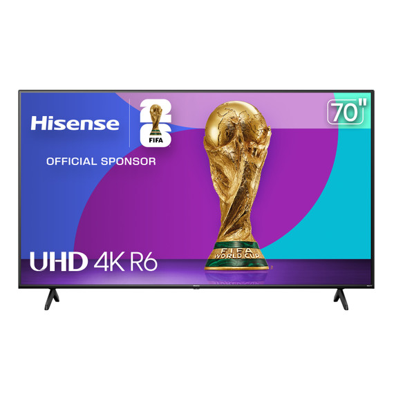 Hisense 70" Class 4K 2160p 60Hz UHD LED Roku Smart TV 70R6E4 