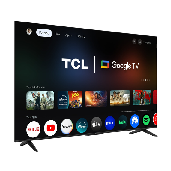 TCL 55" Class 4K 2160p 60Hz QLED Google Smart TV 55Q51K