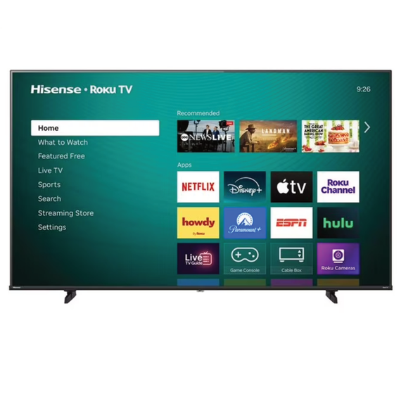 Hisense 55" Class 4K 2160p 60Hz UHD Roku Smart TV 55H5BR