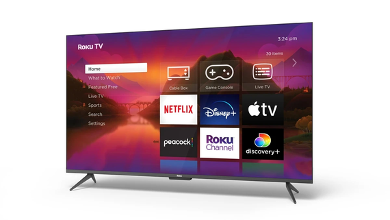 ONN 55" Class 4K 2160p 60Hz UHD LED Roku Smart TV 100012586