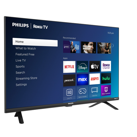 Philips 32" Class 720p HD LED Roku Smart TV 32PFL6452/F7